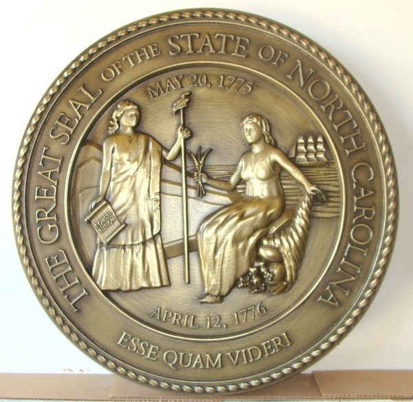 State seal and state government executive, legislative and judicial ...