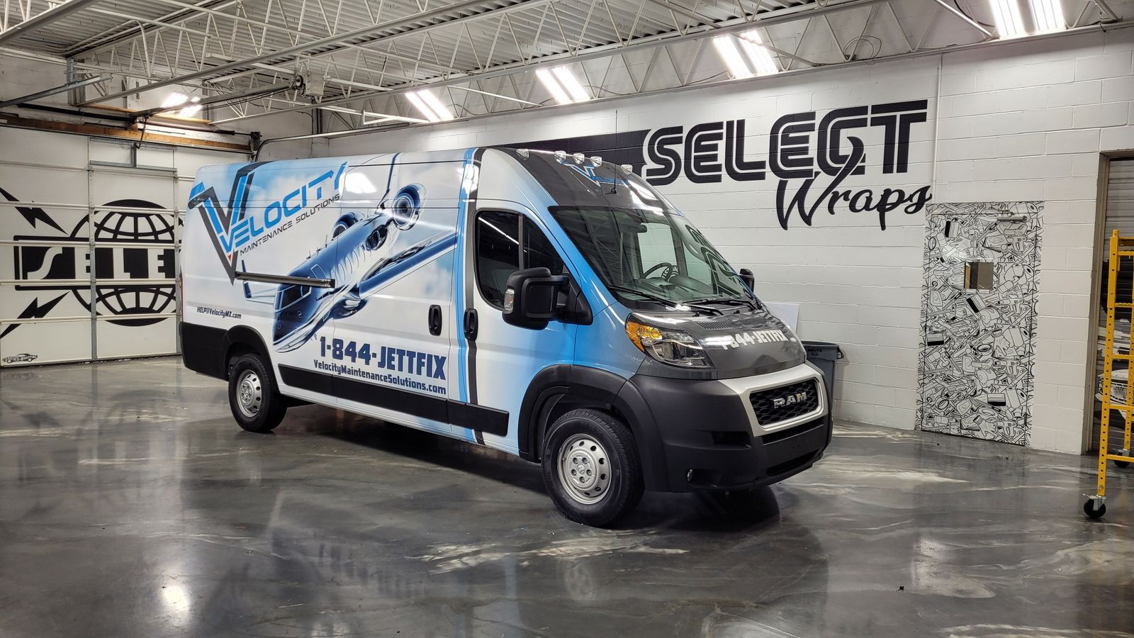 Full vinyl van wrap 