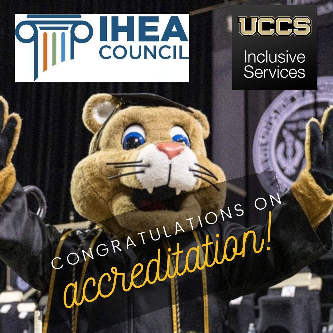 Office of Inclusive Services at UCCS is Accredited!