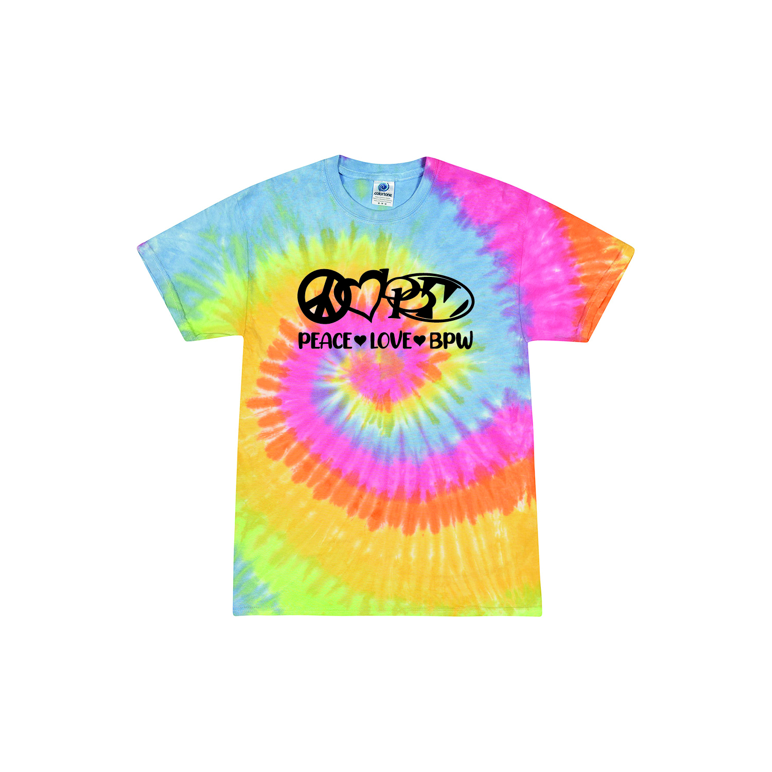 Tie-Dye Adult 5.4 oz., 100% Cotton T-Shirt