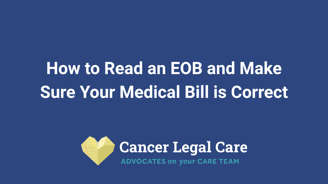 How to Read an EOB and Make Sure Your Medical Bill is Correct