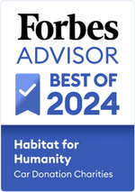 Habitat Makes Forbes 5 Best Car Donation Charity List