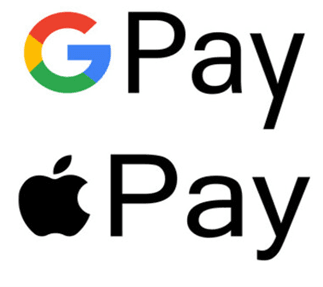 Apple or Google Pay