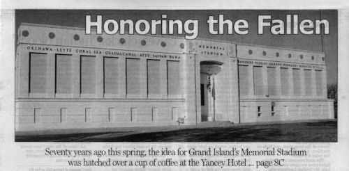 A Brief History of Grand Island Public Schools: Memorial Stadium