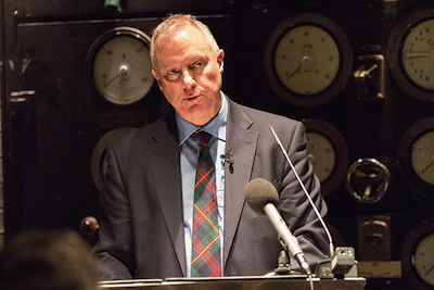 Sir Iain Lobban gives his valedictory speech