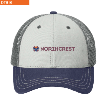 District ® Tri-Tone Mesh Back Cap