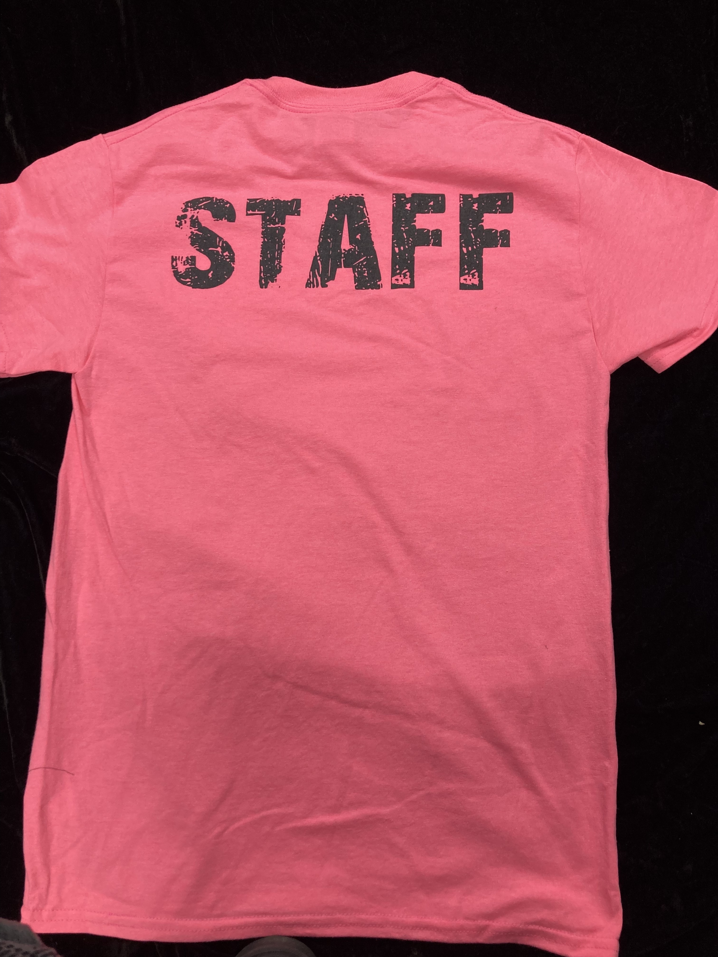 SALE Fox's Logo - Medium Pink STAFF T-Shirt