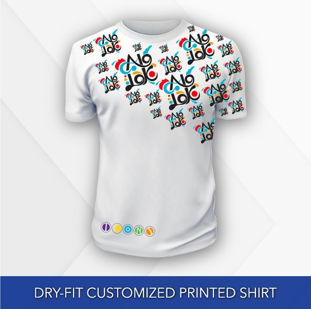 Dry-Fit Customized Printed Shirt