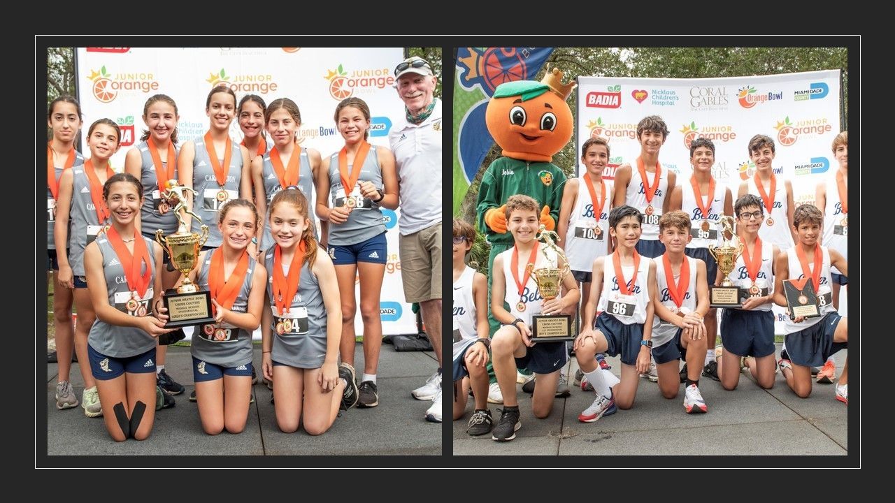 Middle School Runners Awarded during 22nd Annual Cross Country Invitational