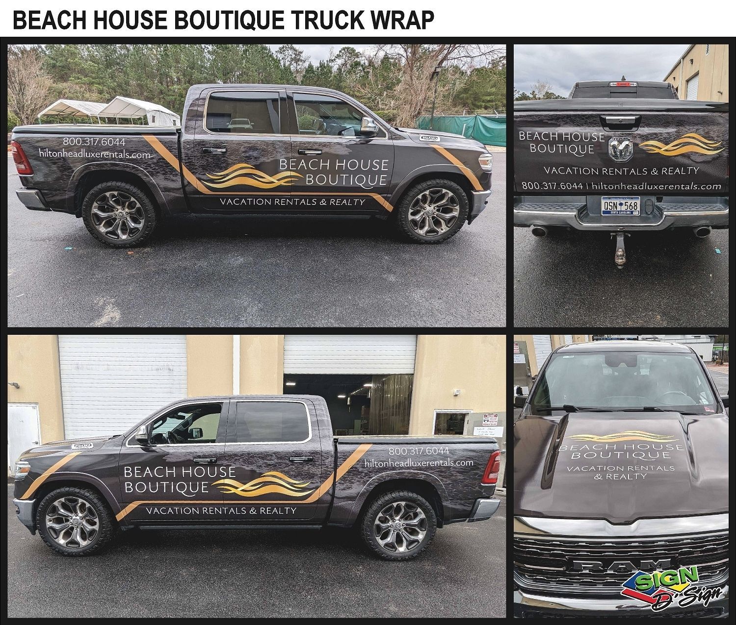 BEACH HOUSE BOUTIQUE TRUCK WRAP