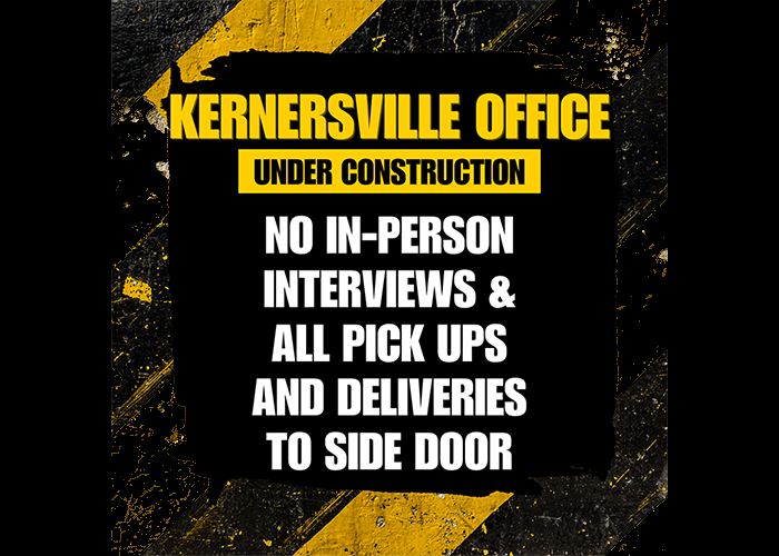 Kernersville Office is Under Construction