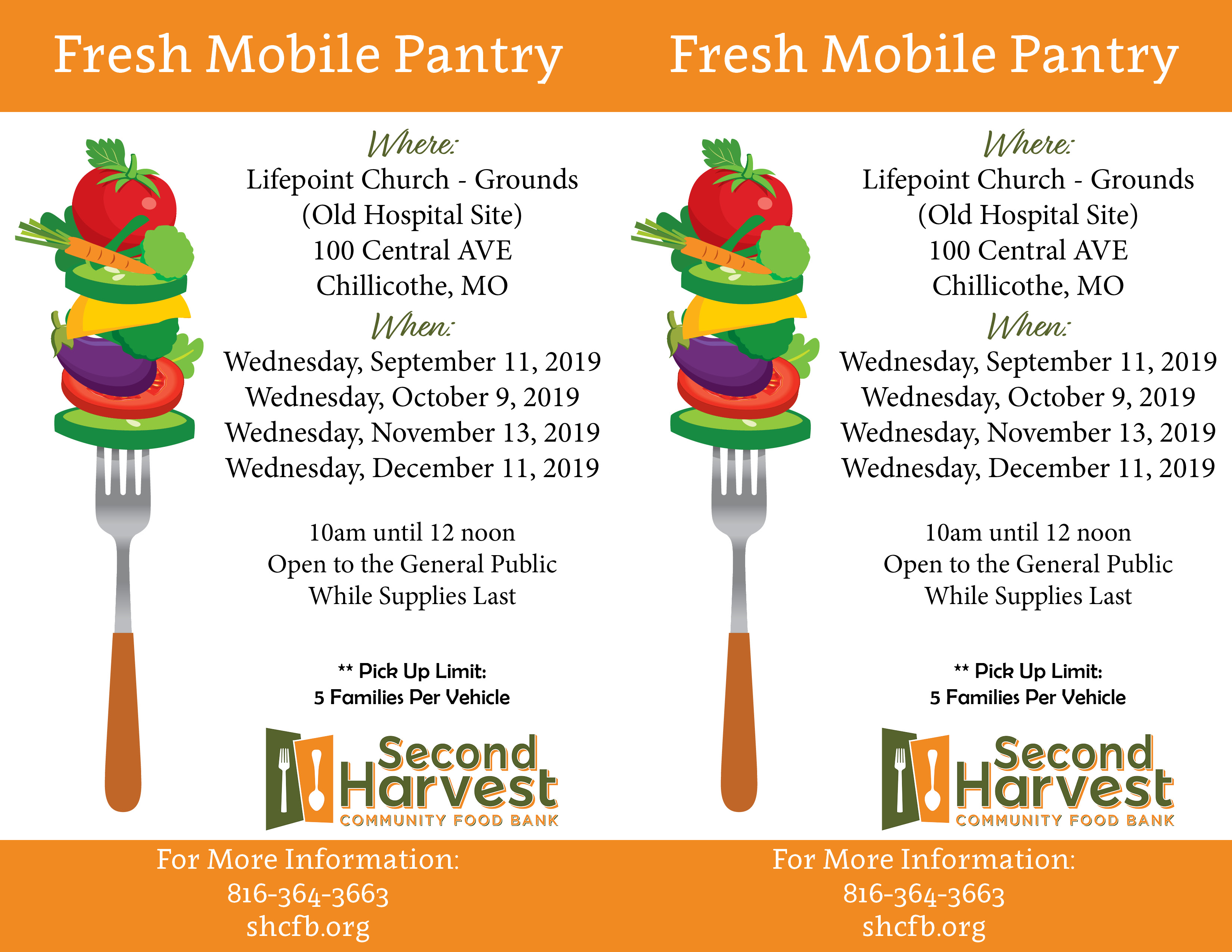 Second Harvest Community Food Bank News Events Event Calendar