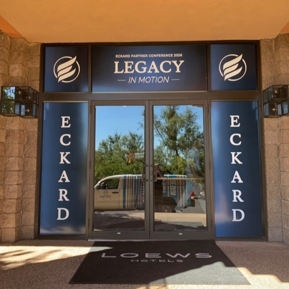 Eckard Partners window display