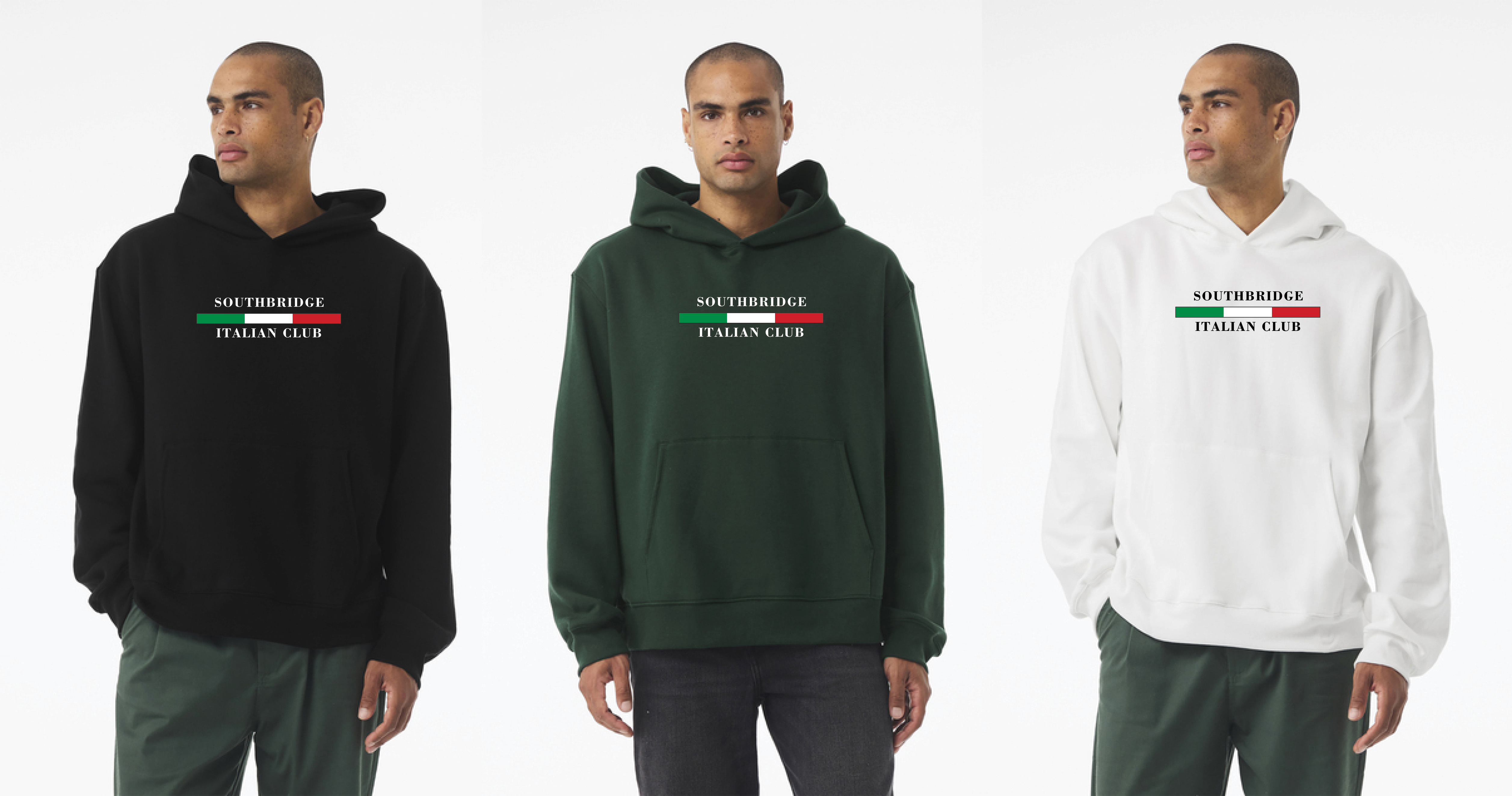 BELLA+CANVAS® Unisex 10-Ounce Heavyweight Pullover Hoodie (Logo 3)
