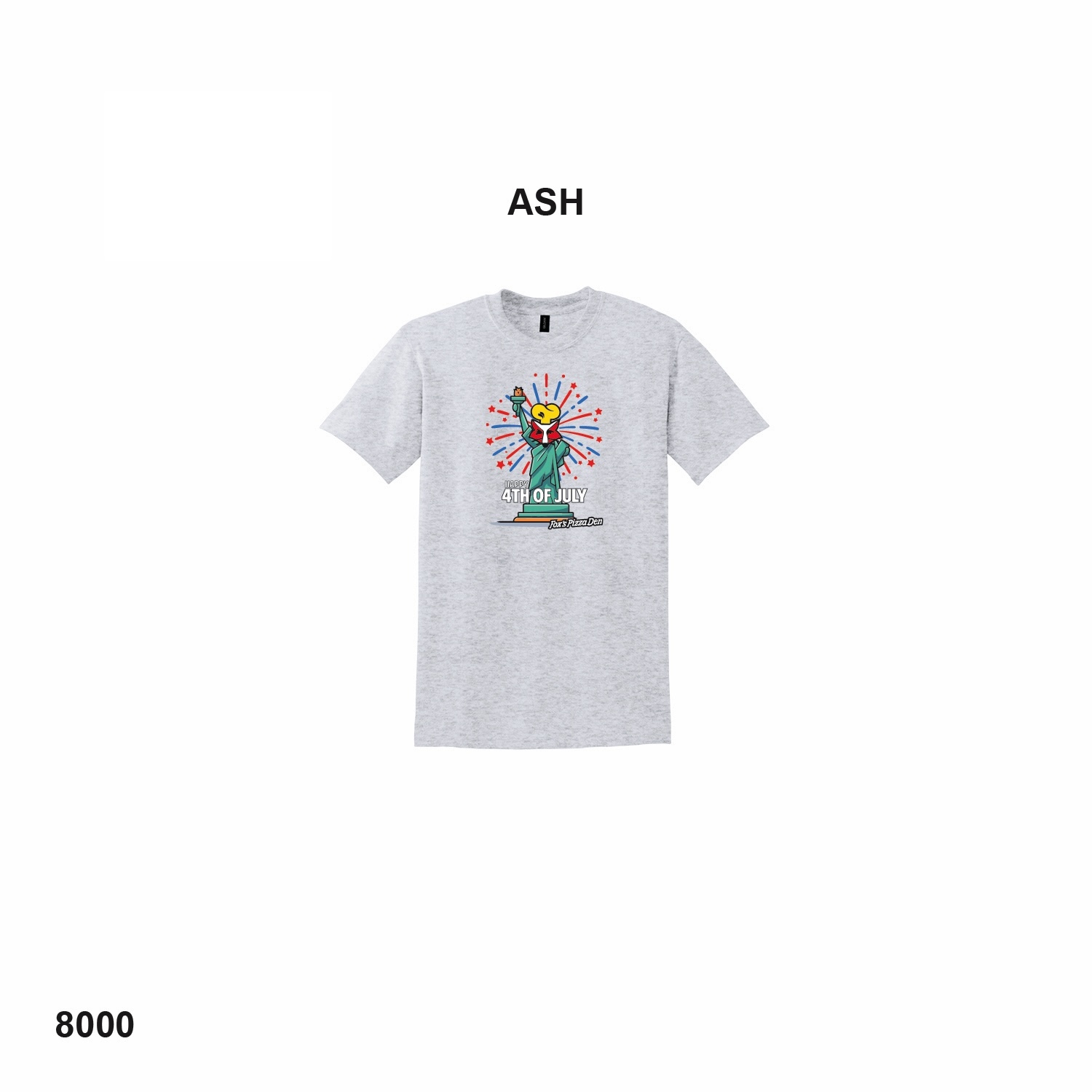 2026 Fox's 4th of July SHORT SLEEVE Gildan Adult T-Shirt