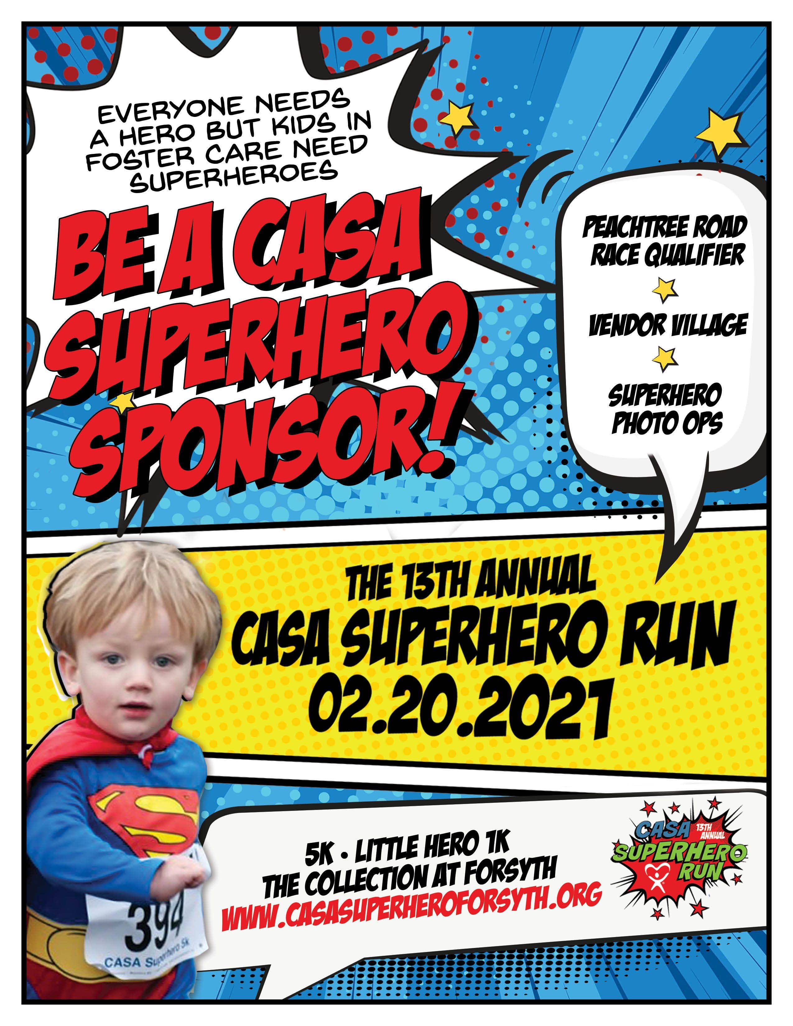 Sponsor the Superhero Run!