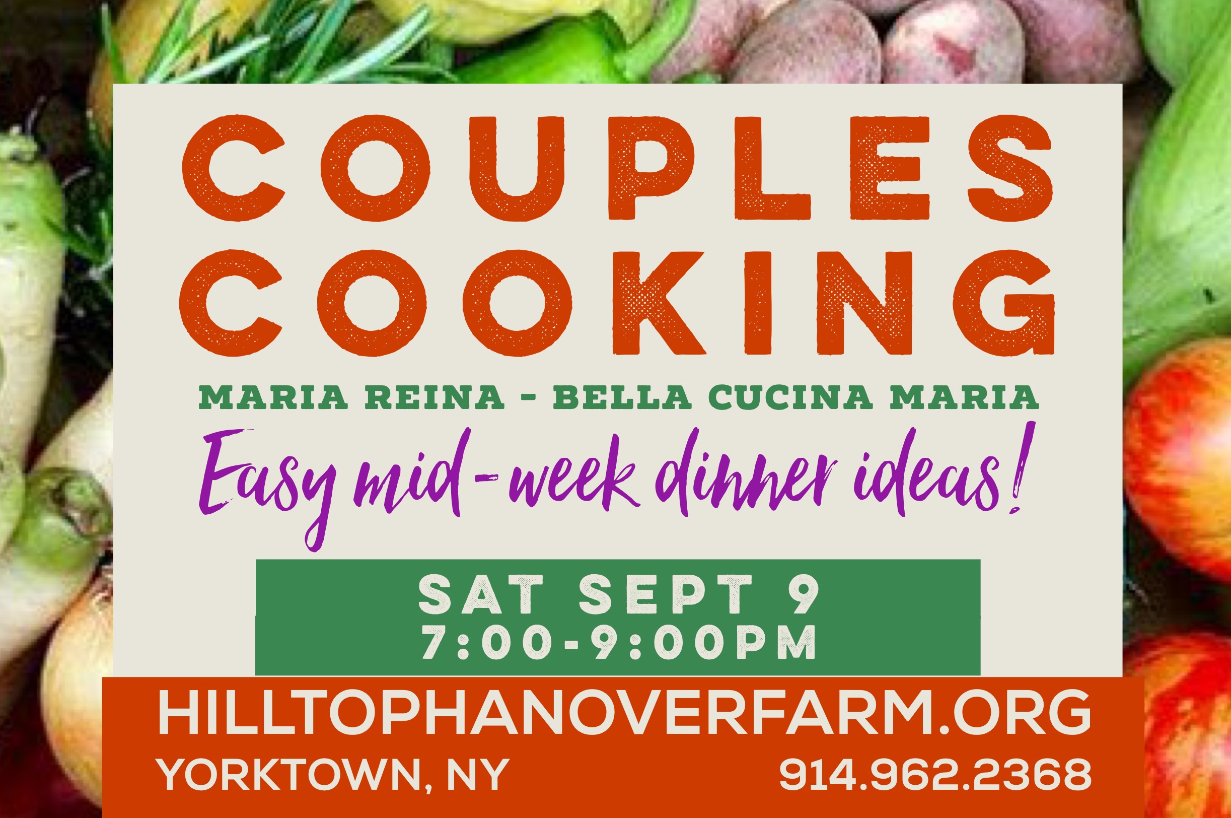 Easy Mid-Week Dinner Couples Cooking Class