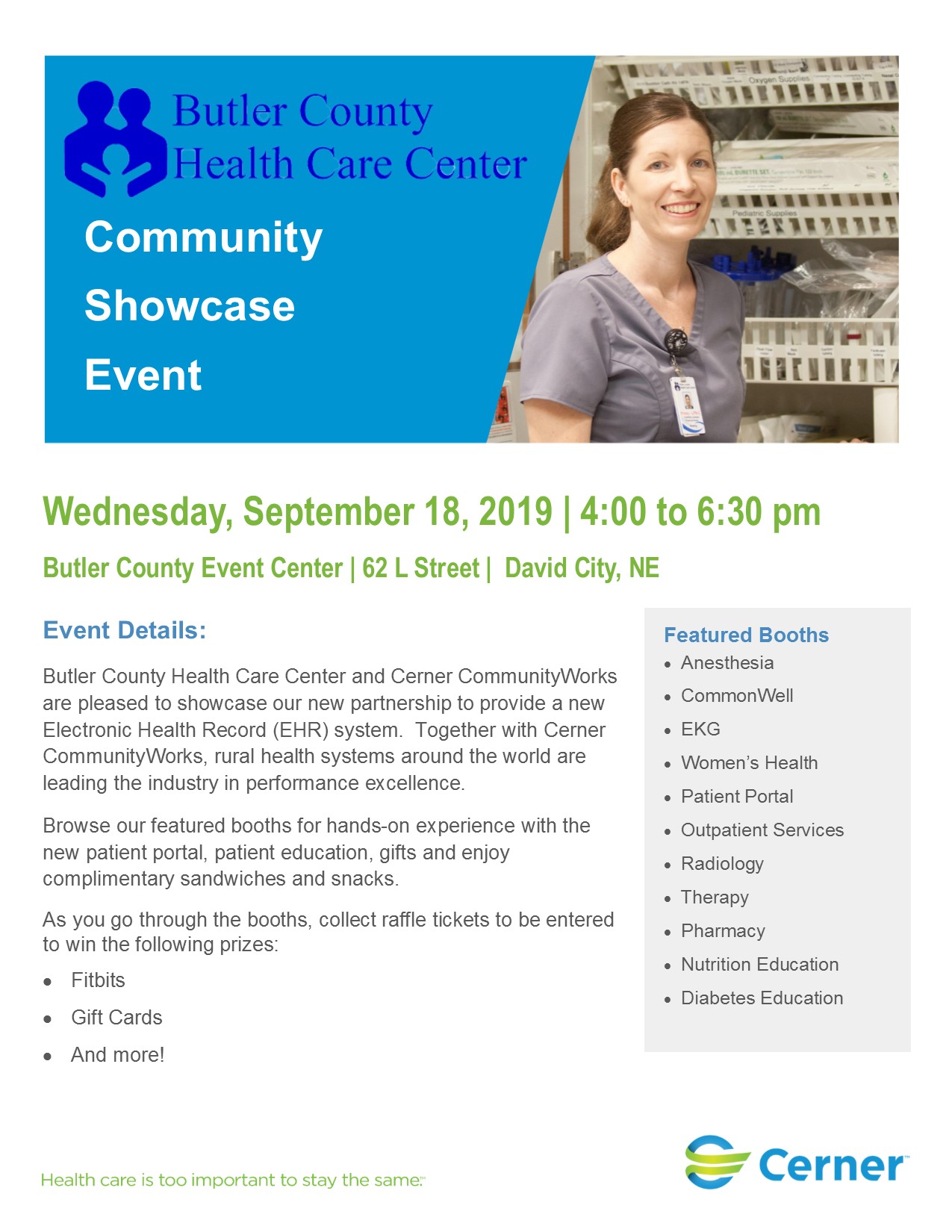 Butler County Health Care Center - Community Showcase Event