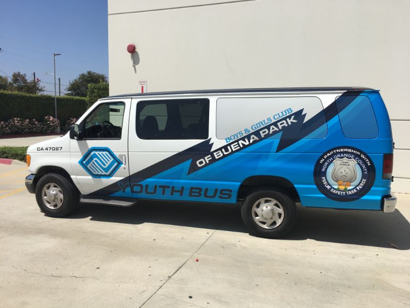 Van Wraps for Clubs in Buena Park CA