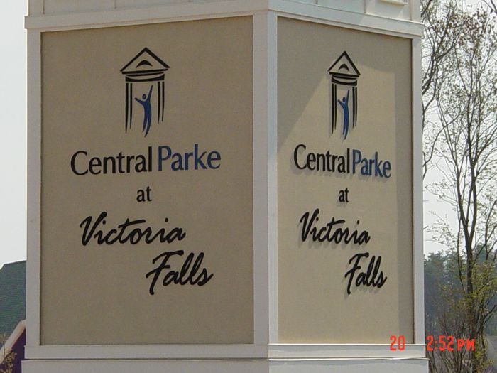 Victoria Falls Community Sign