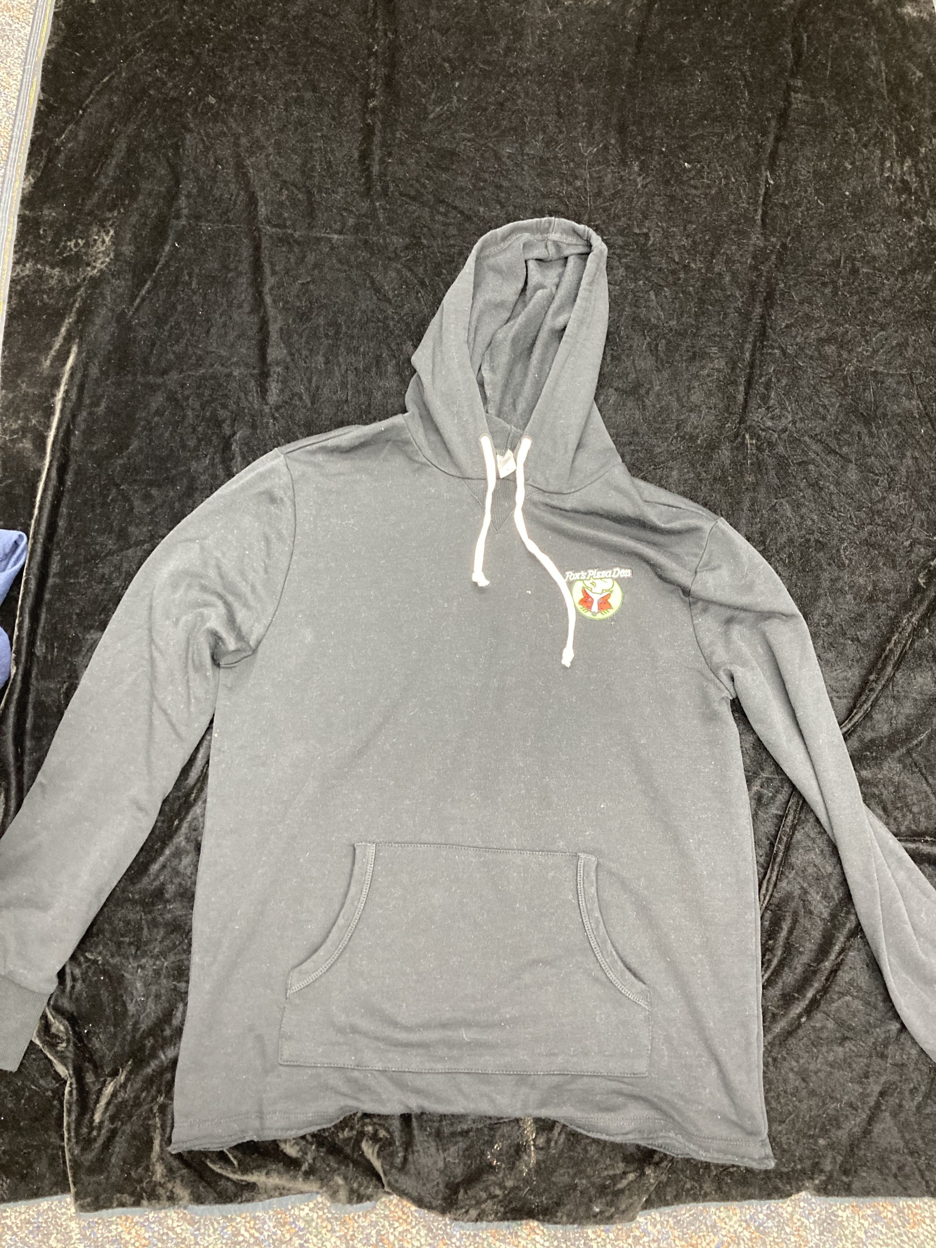 SALE Fox's Logo - Large Black/White Hoodie