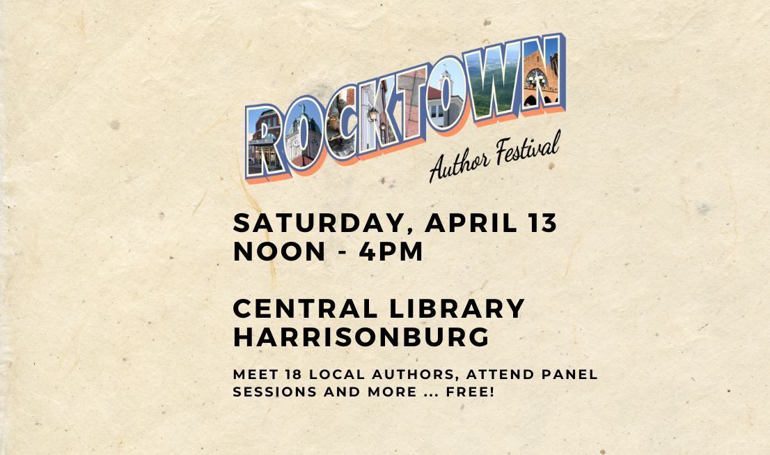 Join us for Rocktown Author Festival!