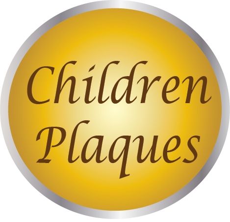 YP-2000 - Carved  Plaques for the Home Featuring Children
