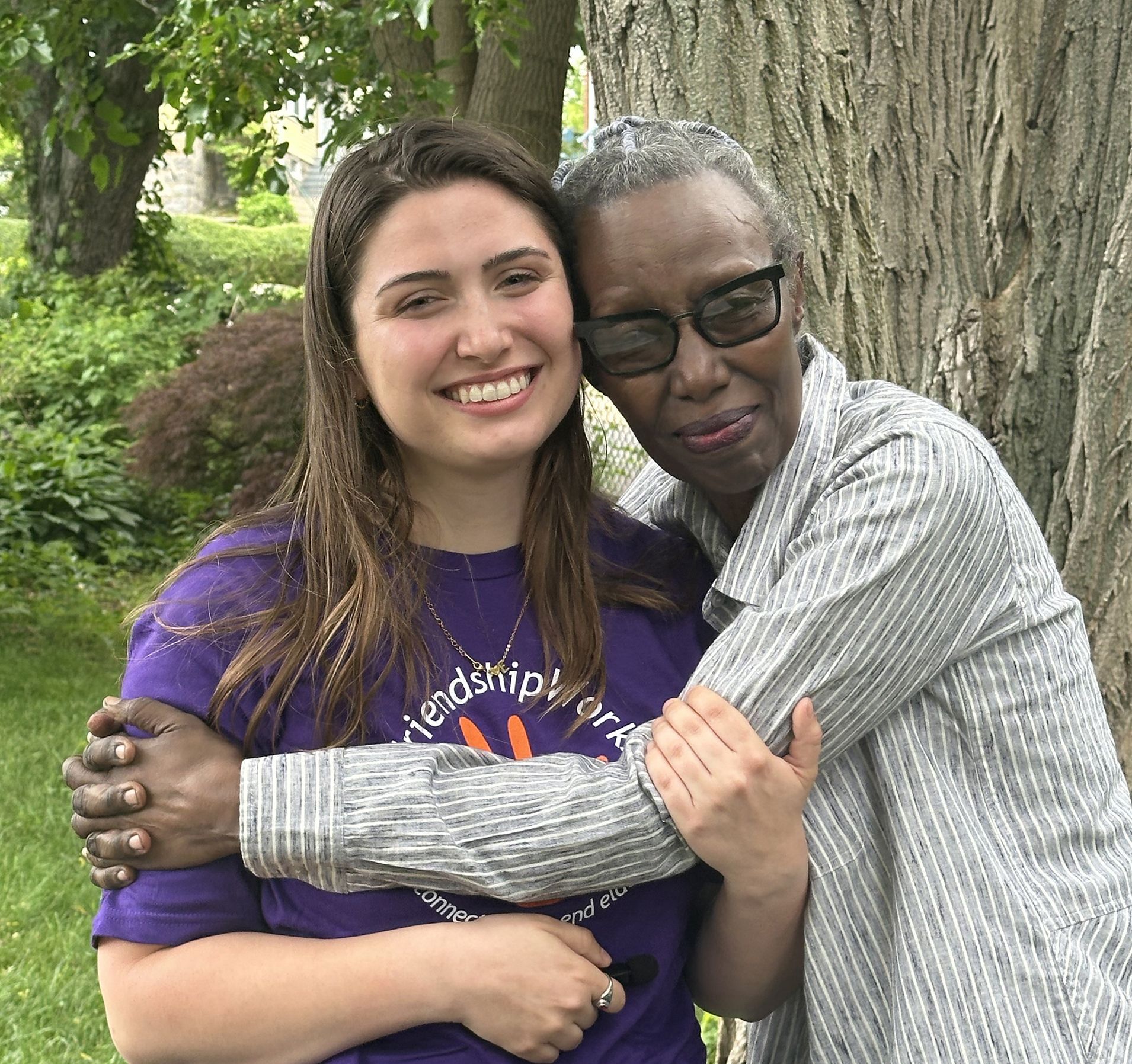 FriendshipWorks Friendly Visiting match Moogie and Ellen