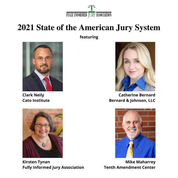 2021 State of the American Jury System Event Calendar News & Events