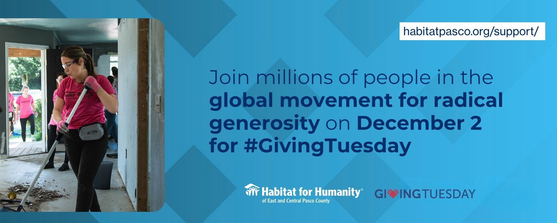 Join Us This Giving Tuesday to Build Hope in Pasco County