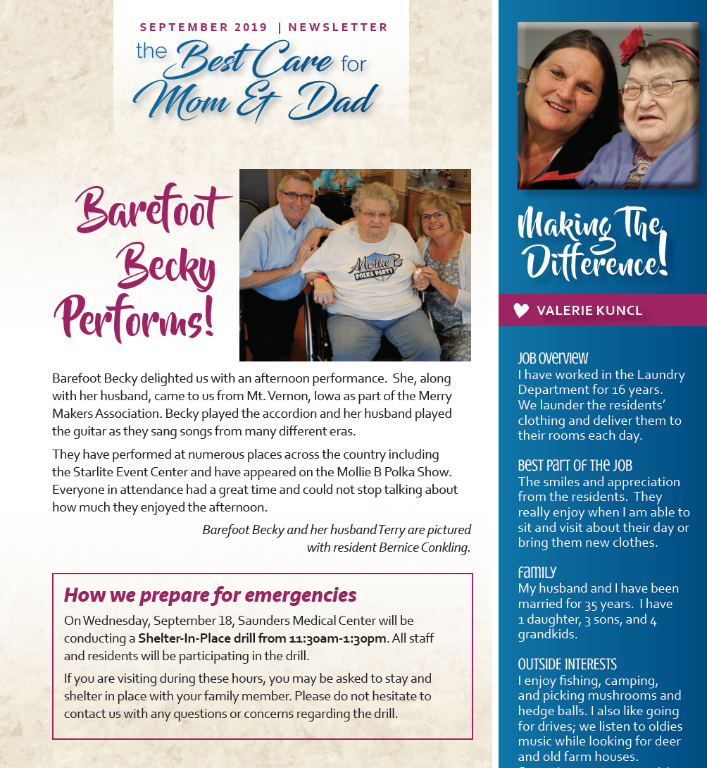 Skilled and Long Term Care Nursing Home In Wahoo, NE