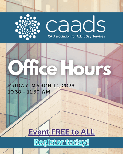 CAADS Office Hours Announcement March 14, 2025 (Free to ALL)