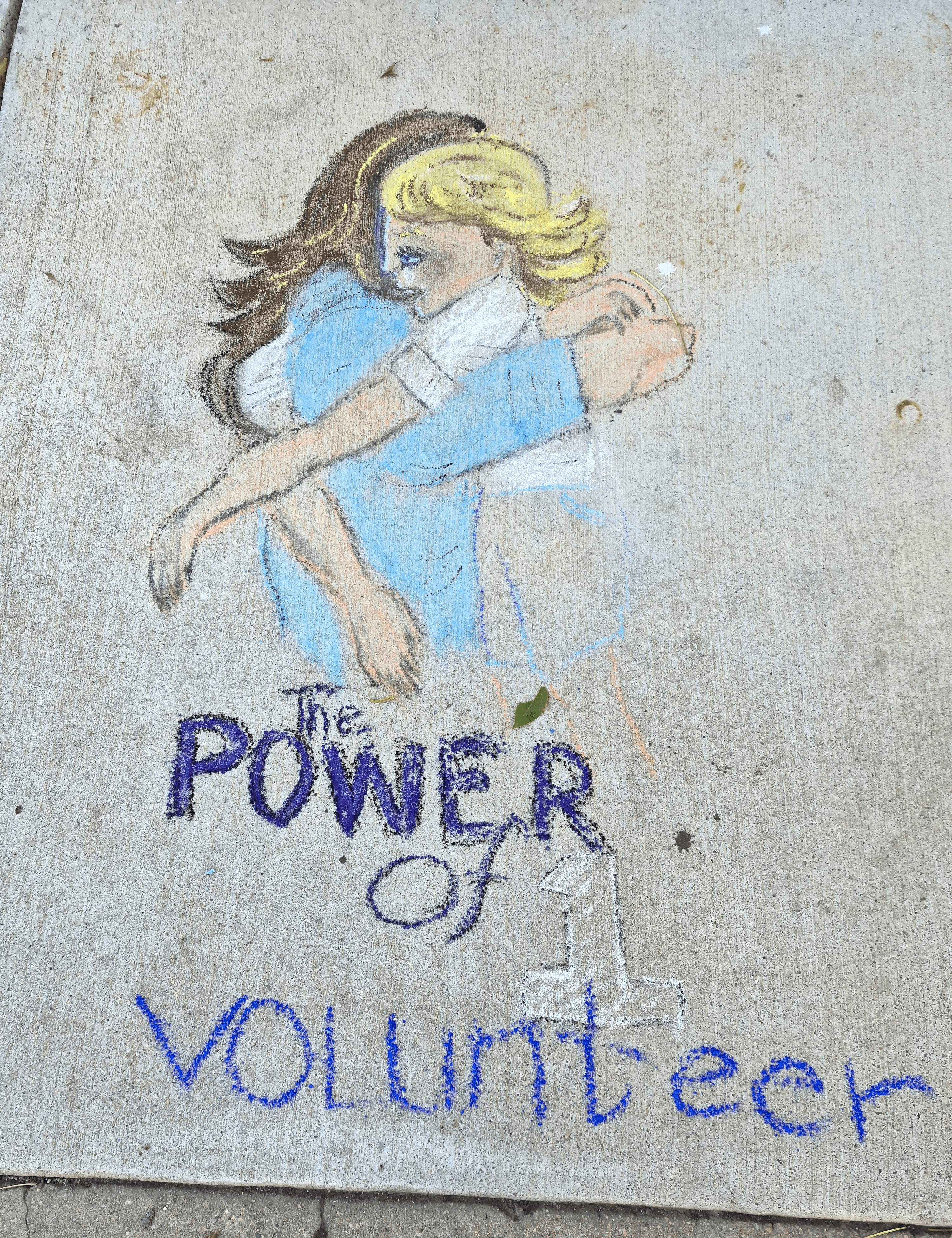 Family Entry Chalk Art Winner