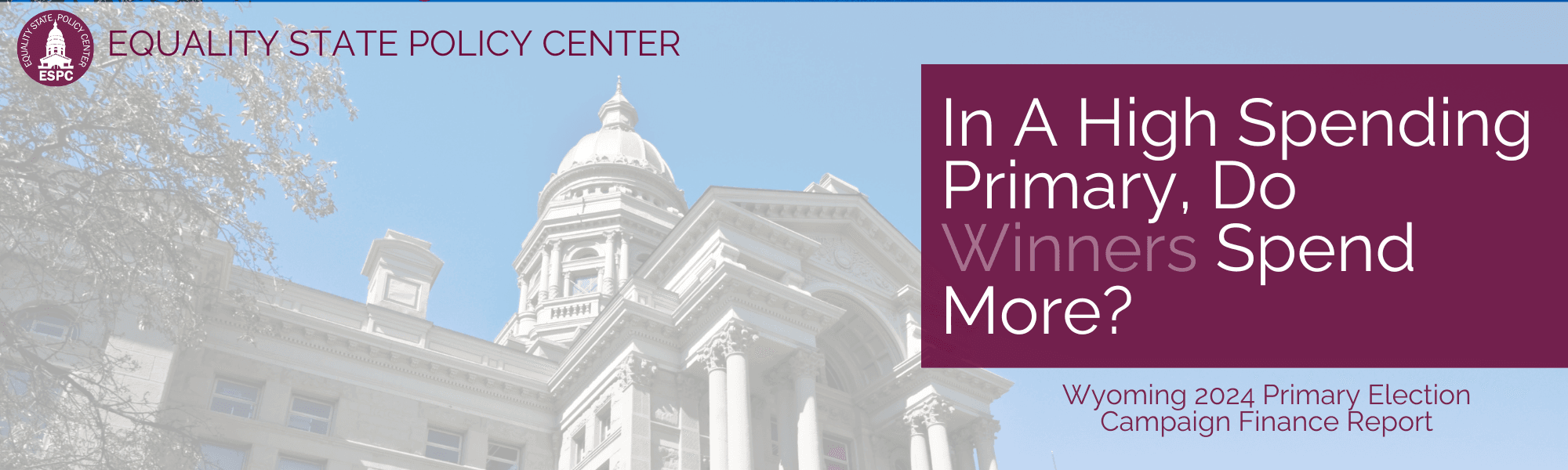 In a High Spending Primary, do Winners Spend More?