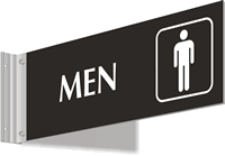 Corridor - Men w/Symbol