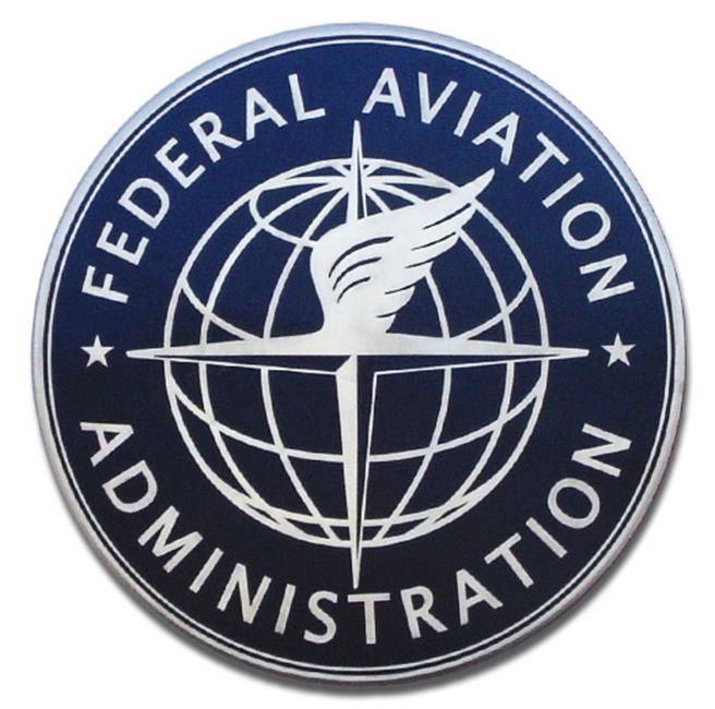 MH9040 - Precision Tooled Federal Aviation Administration Plaque, 2.5-D