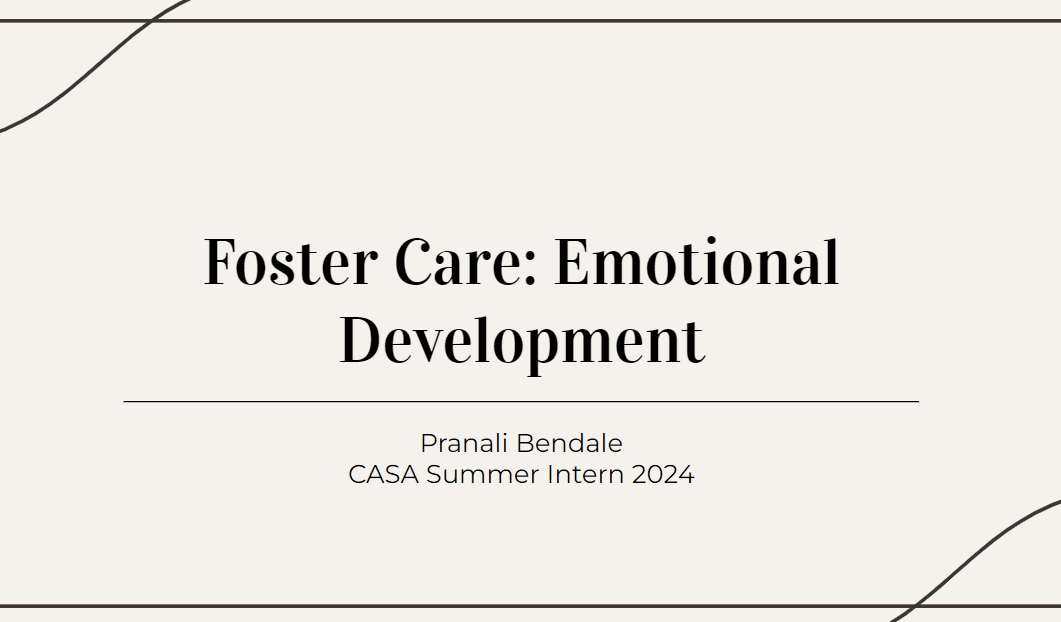 Emotional Development Markers