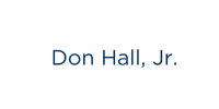 Don Hall Jr