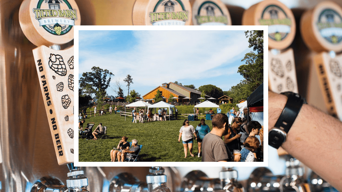 Tilted Barn brewery grounds