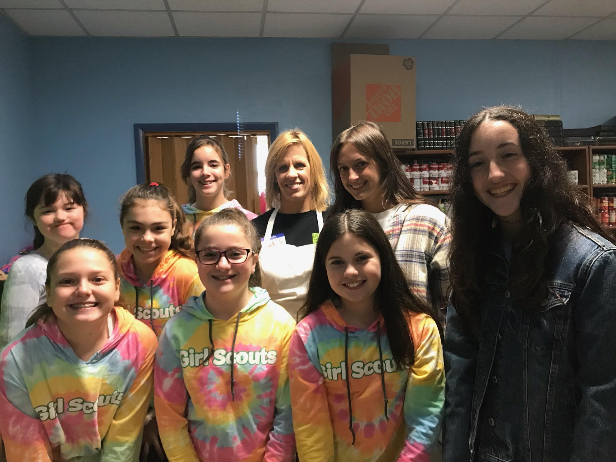 CBH Care, Oradell Girl Scout Troop Donate 15 Bags of Clothing at 30th Annual Caring Community Dinner