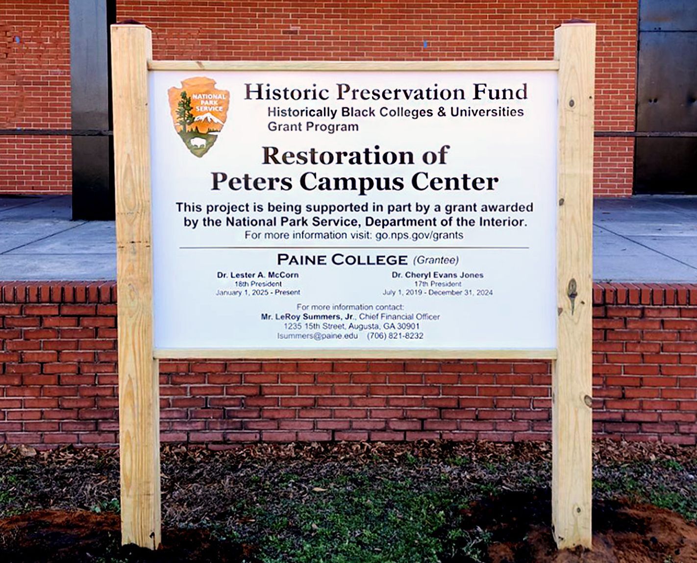 Interior wall mural and dimensional letter logo for a medical facility in Augusta GA