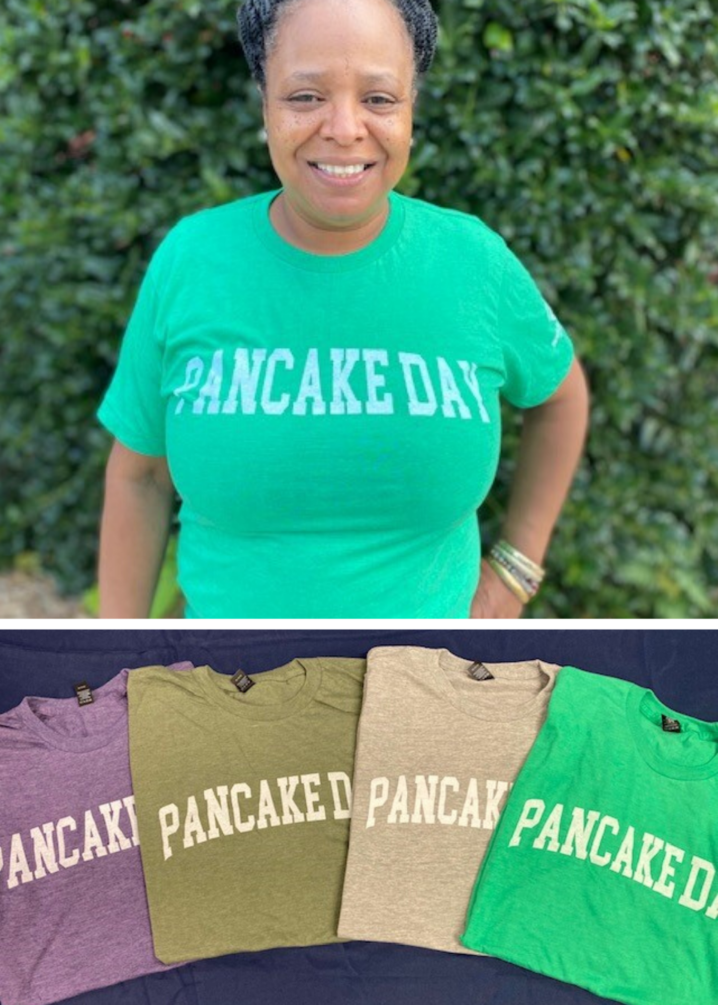 Old School Pancake Day Short Sleeve