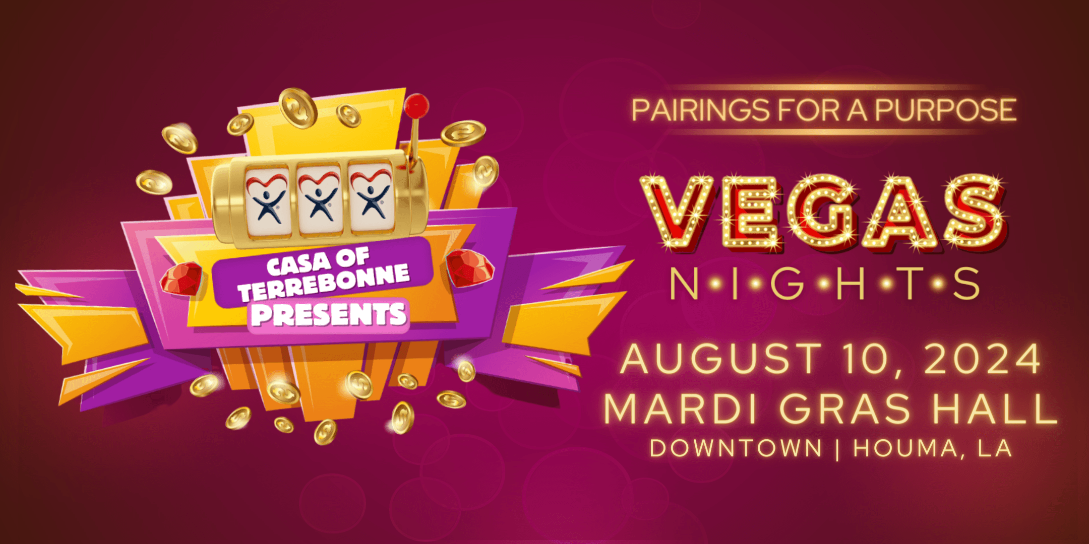 Pairings for a Purpose: Vegas Nights