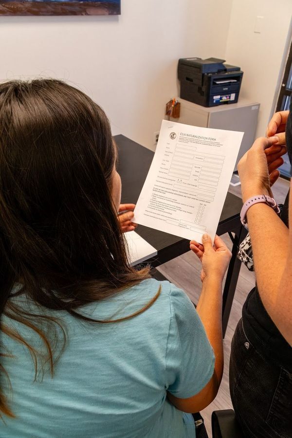 taff discusses the naturalization process for immigrants