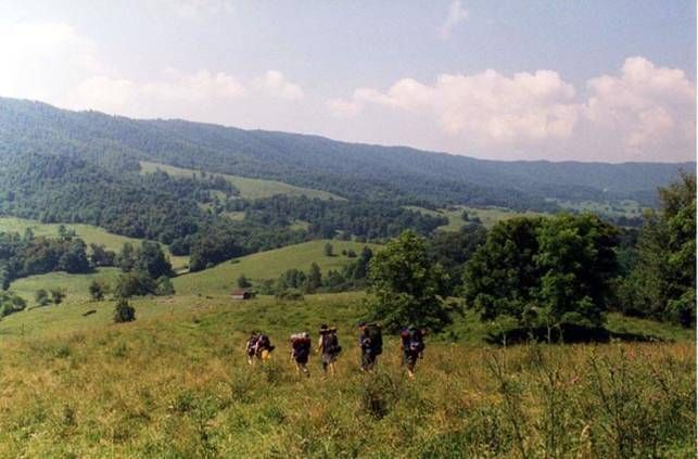 Teen Adventure Campers in the 1990s