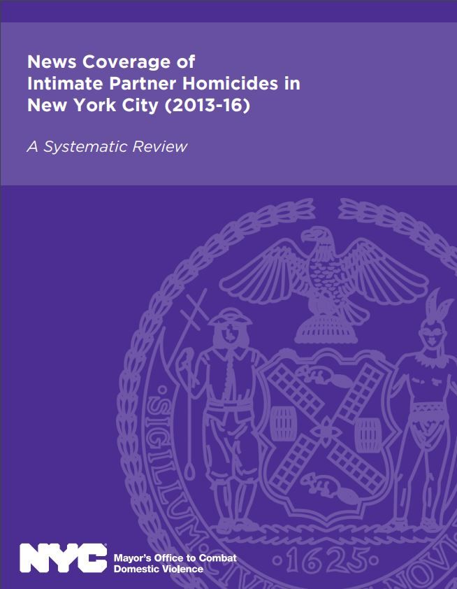 News Coverage of Intimate Partner Homicides in New York City (2013-16)