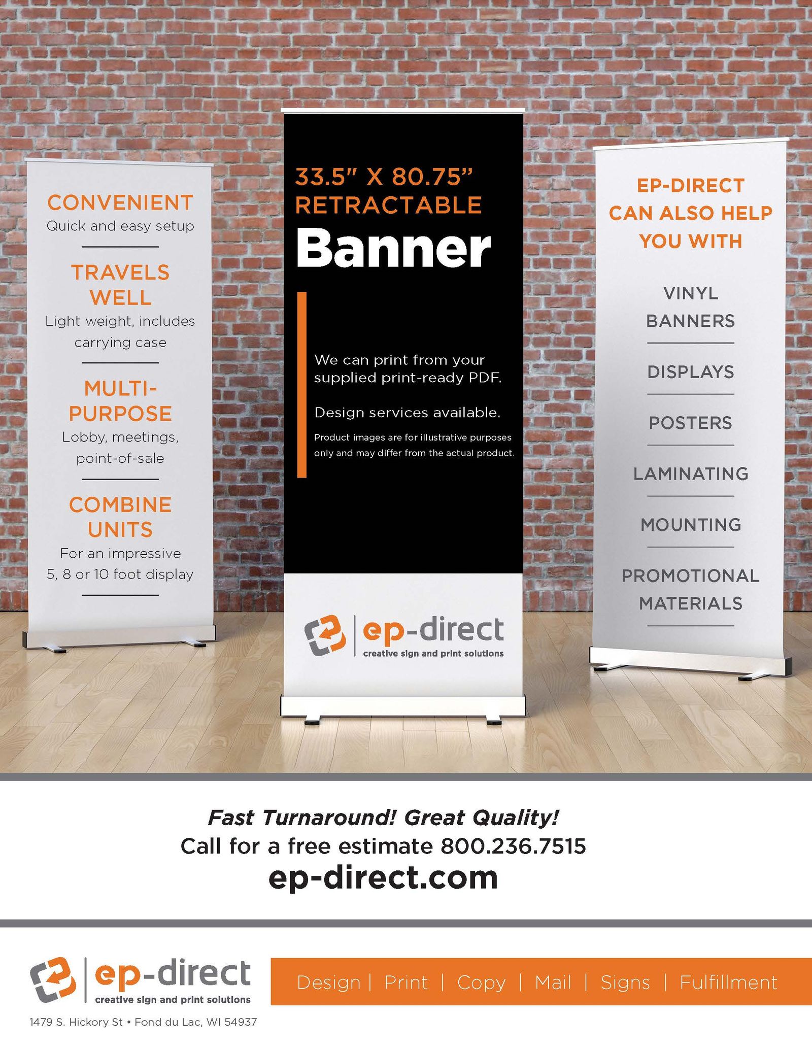 Ep Direct EP-Direct | Sign Printing in Wisconsin | Fond du Lac, WI