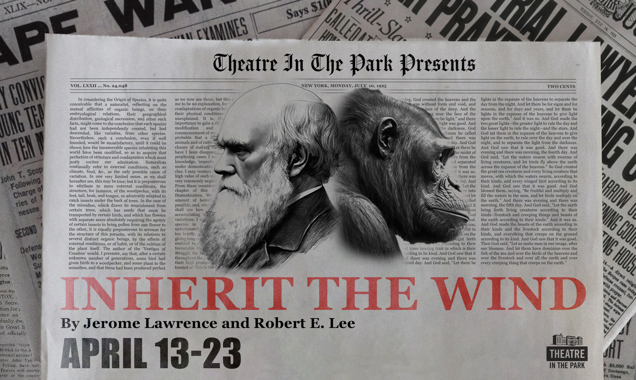 Inherit The Wind by Jerome Lawrence and Robert E. Lee