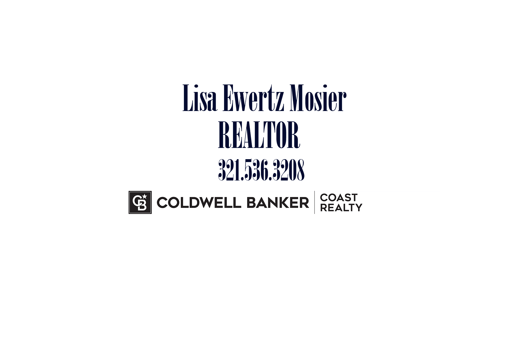 Coldwell Banker Coast - Lisa Ewertz Mosier, REALTOR