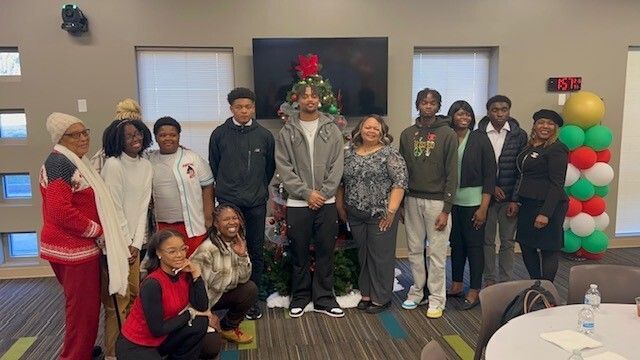 100 Black Men of Atlanta & Falcons Cornerback Spread Holiday Cheer